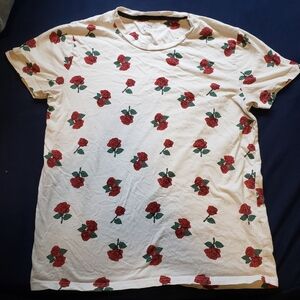 Hollister Rose Print Shirt